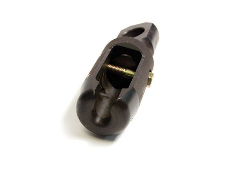 An adapter for connecting stud‑end cable to legacy eye‑end tooling provides a secure transition between older, discontinued eye‑end components and modern PortaBurst stud‑end cable systems. 