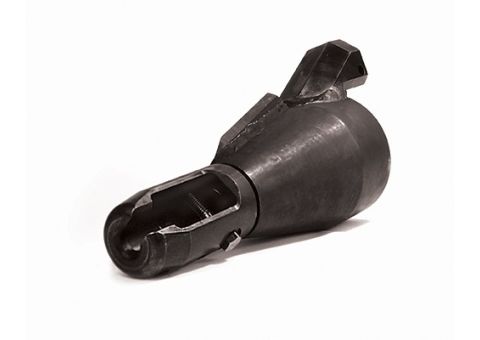 The 4" Piggyback‑Style Quick Grip Burst Head is engineered for contractors who need to replace a sewer line while simultaneously installing a new water service in a single, efficient pull. 