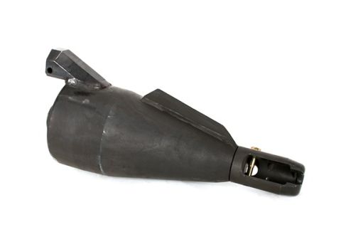 The 6" Piggyback‑Style Quick Grip Burst Head delivers powerful performance for larger lateral replacement projects requiring simultaneous sewer and water line installation. 