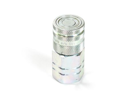 The Female Hydraulic Quick‑Connect Fitting offers the same universal compatibility across all PortaBurst systems