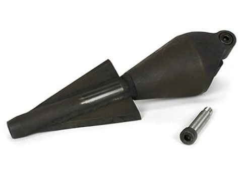 The Slitter Assembly for Plastic Pipe is engineered for cutting and replacing plastic host pipes—including HDPE—using the PortaBurst lateral pipe bursting system. 