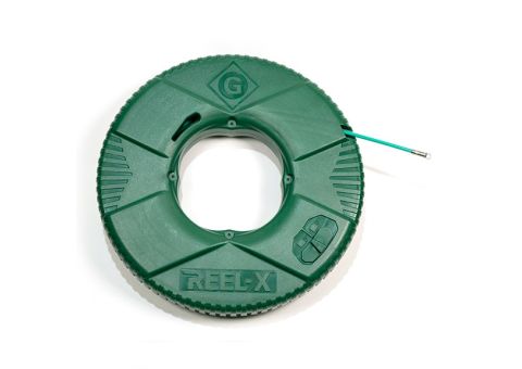 Custom duct rodder for use in navigating existing lead lines. 