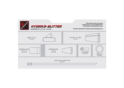 matrix card for HydraSlitter Tooling Strings
