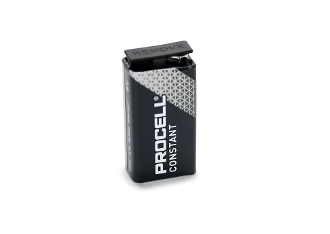 This 9V battery is tested for dependable performance with the PB13X power pack’s wireless remote transmitter