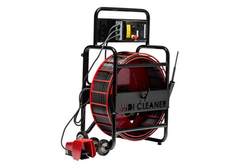 The Picote Midi Cleaner is a powerful, flexible cleaning machine engineered for high‑speed descaling, blockage removal, root cutting, reinstatement, and Brush Coating™ in small‑ to mid‑diameter pipelines. 