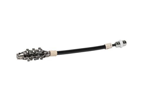 Picote 3D PREMIUM CHAIN 3-4", 3/8" SHAFT, WITH LEADER for use in cleaning and descaling pipes using a Picote Miller system. 
