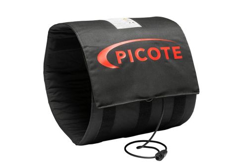 The Picote Xpress Coating Reel Heating Blanket is designed to maintain optimal epoxy temperature during Xpress Coating System applications, ensuring smooth, consistent material flow in colder environments. 