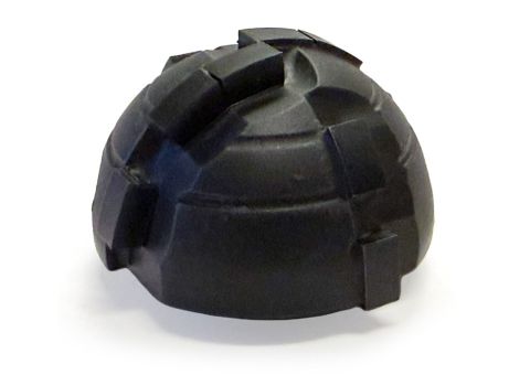 Black-Line half-ball milling cutter for Pipetronics eCutter Lateral robots used for CIPP liner reopening, PVC processing, and root cutting applications