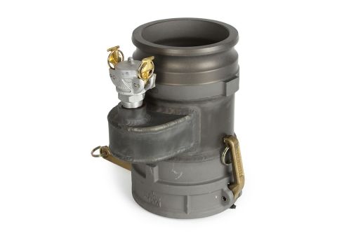 The Hot Water Return Pickup is a critical component of the HammerHead® HeatWave hot-water curing system, serving as the integral connection point that completes the water recirculation loop. 