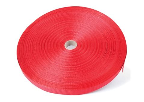 Red nylon pull tape