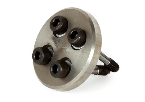 Hub disc used to mount on Smart Cutter hub securing cutting panels in place