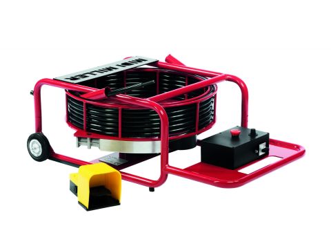 The Picote Midi Miller is a compact, versatile miller designed for cleaning, descaling, and reinstatement in 3–6" pipelines, with the capability to support Brush Coating™ applications in 3–8" pipe. 