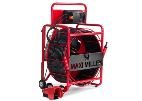 The Picote Maxi Miller is a high‑speed, high‑torque powerhouse built for demanding rehabilitation work in 3–10" pipelines, with the capability to perform Brush Coating™ in 3–12" pipe. 