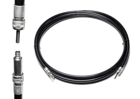 Picote Standard Grabber extension 33 feet used to increase reach up to 98 feet for retrieving debris in 4 inch and larger pipes requiring air compressor and CCTV camera