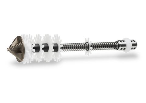 Picote Twister Express lateral cutter for fast reinstatement of pipe connections in 2 inch to 4 inch pipes with 1/3 inch and 1/2 inch shaft systems