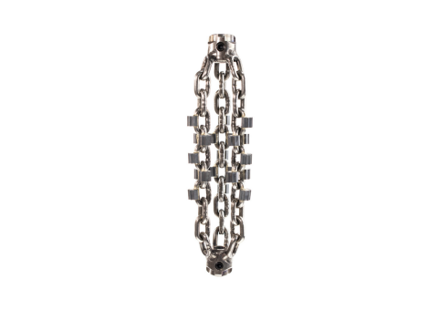 ORIGINAL PREMIUM CHAIN, 3", 1/3" SHAFT for use in cleaning or descaling pipes with a Picote miller system. 