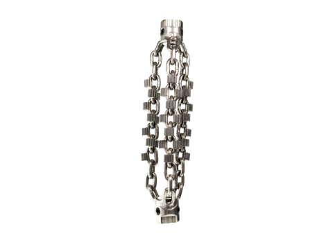 6", 1/2" Shaft Picote Premium Original Grinding Chain for cleaning or descaling pipe using a Picote Miller system. 