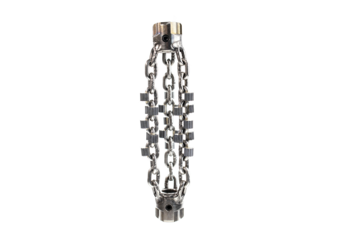 ORIGINAL PREMIUM CHAIN, 4", 3/4" SHAFT for use in cleaning or descaling pipes with a Picote miller system. 