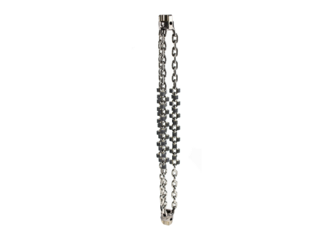 ORIGINAL PREMIUM CHAIN, 10", 3/4" SHAFT for use in cleaning or descaling pipes with a Picote miller system. 