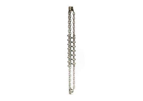 ORIGINAL PREMIUM CHAIN, 12", 3/4" SHAFT for use in cleaning or descaling pipes with a Picote miller system. 