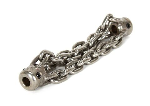 PVC ORIGINAL CHAIN, 3", 1/3" SHAFT for use in cleaning or descaling pipes with a Picote miller system. 