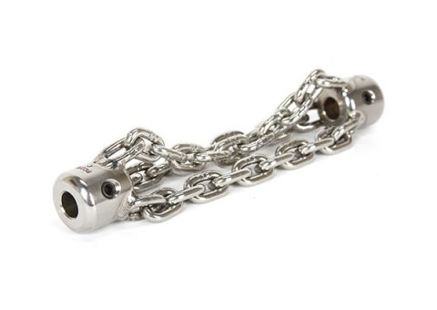 PVC ORIGINAL CHAIN, 4", 1/2" SHAFT for use in cleaning or descaling pipes with a Picote miller system. 
