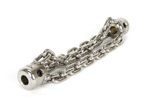 PVC ORIGINAL CHAIN, 6", 1/2" SHAFT for use in cleaning or descaling pipes with a Picote miller system. 