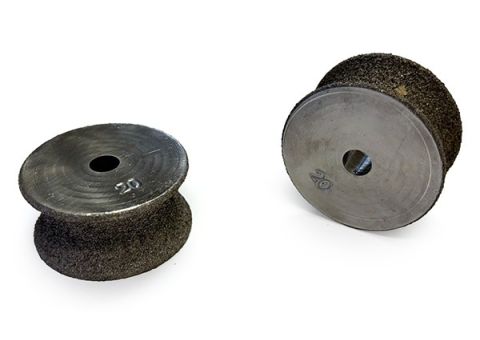 BlueLight replacement drive wheel used to pull the light head assembly through the liner during LED curing operations