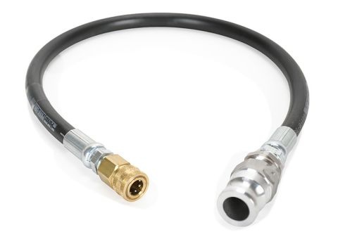 BlueLight air hose assembly used to connect to the air Y-fitting assembly on BlueLight 3 Cinch and Harting curing systems