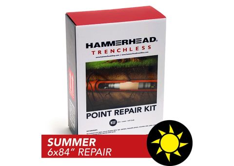 Point repair kit box with a 6"x84" summer repair. 