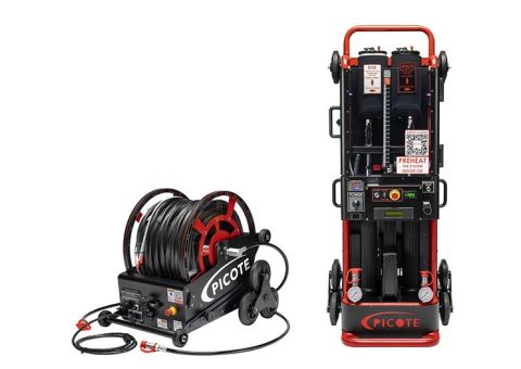 The Picote Xpress Coating System 2.0 with Heated Reel is a high‑performance brush‑coating platform designed for rapid, clean, and efficient trenchless pipe rehabilitation. 