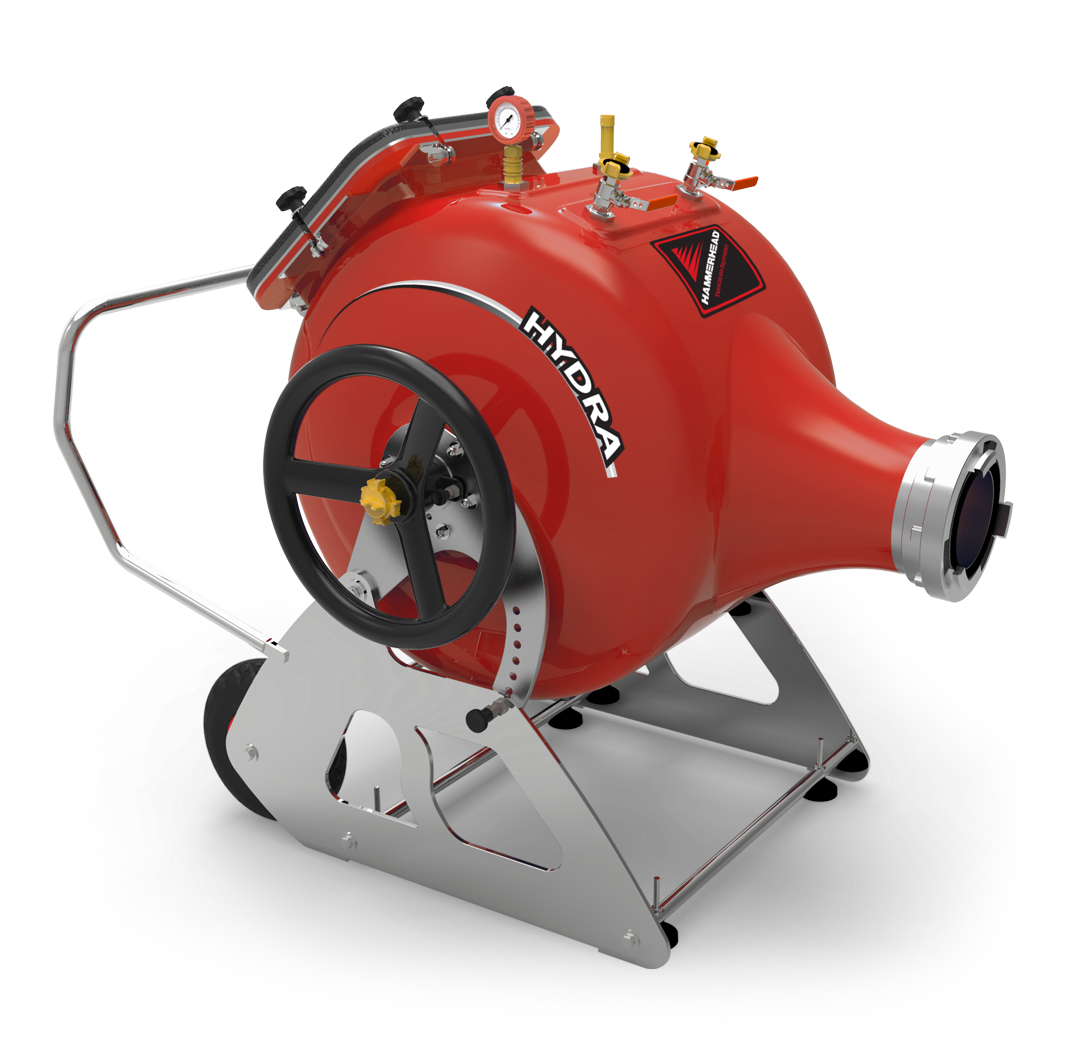 Hydra Composite Inversion Drum HammerHead Trenchless Supplies