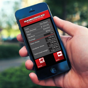 HammerHead Trenchless CIPP calculator App